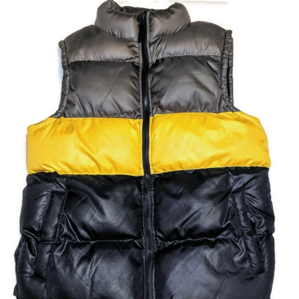 Boy's Bomber Puffer Vest